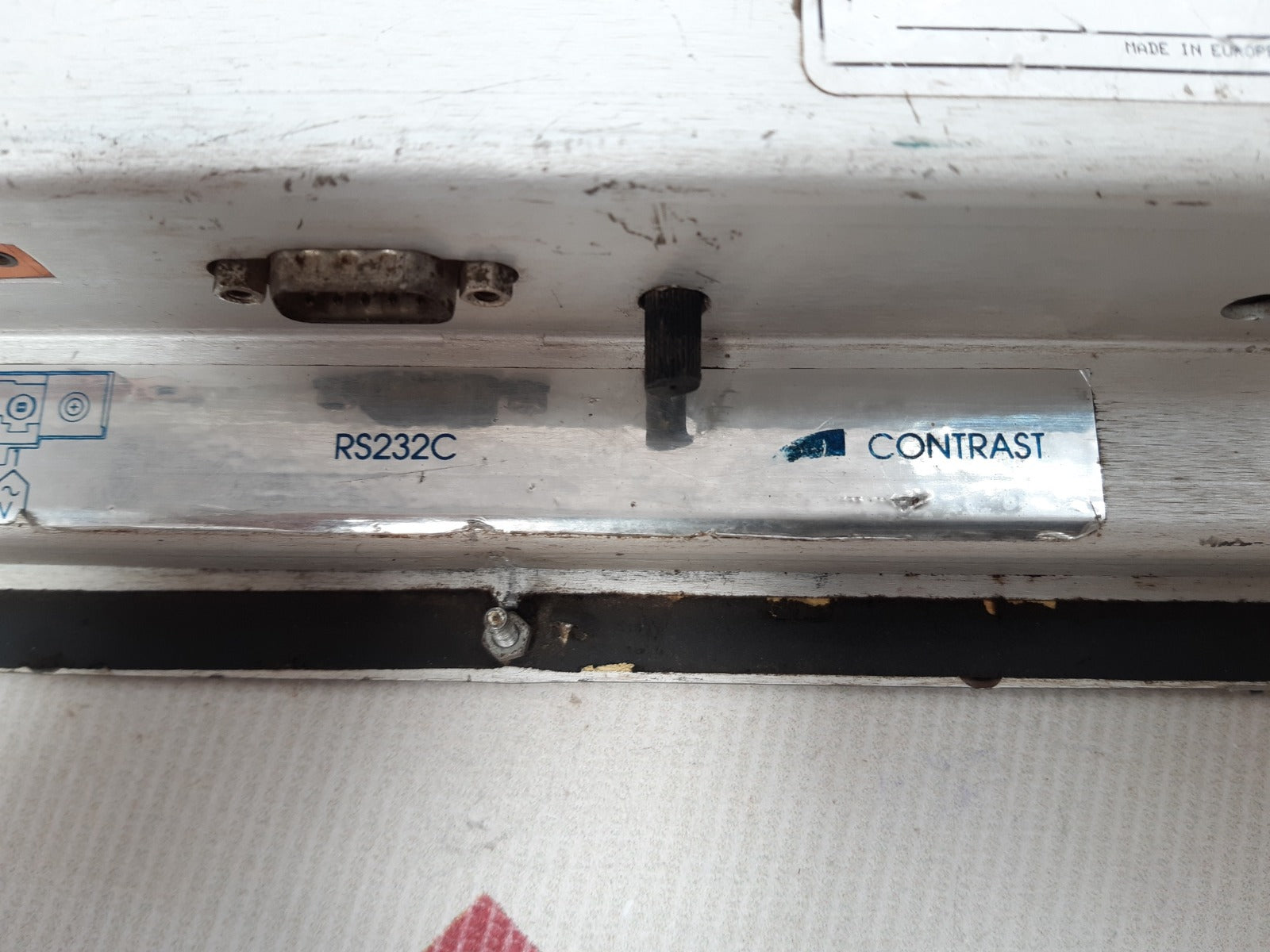 Microset marzoli t3 control panel t128.r.006.008.r1