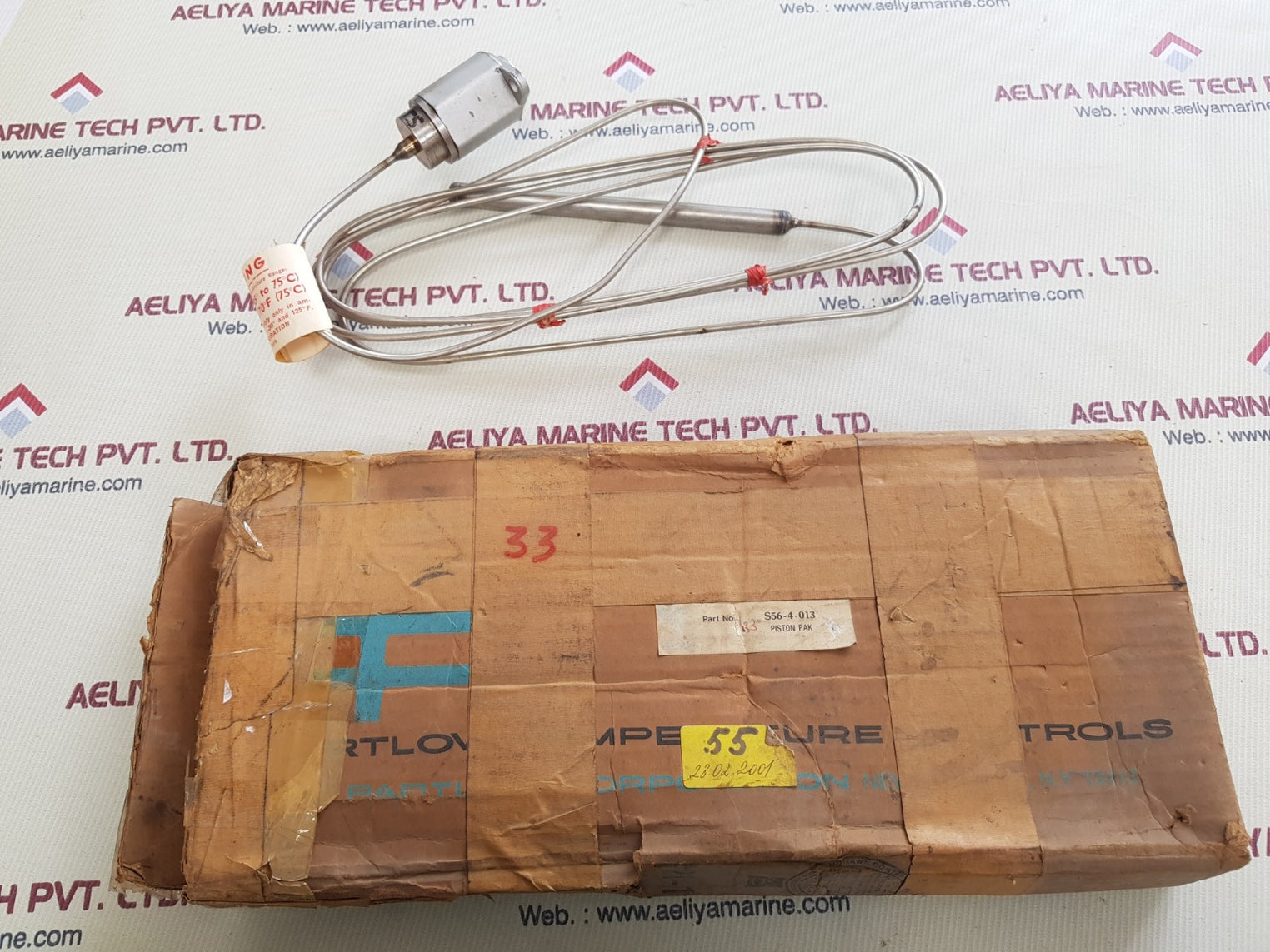 Partlow s56-4-013 piston-pak thermal element