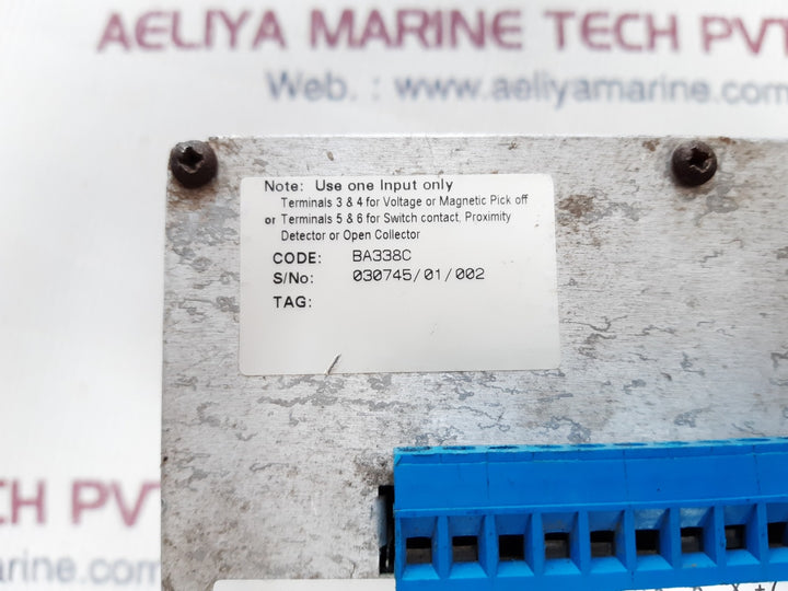 Beka ba338c externally powered rate totaliser