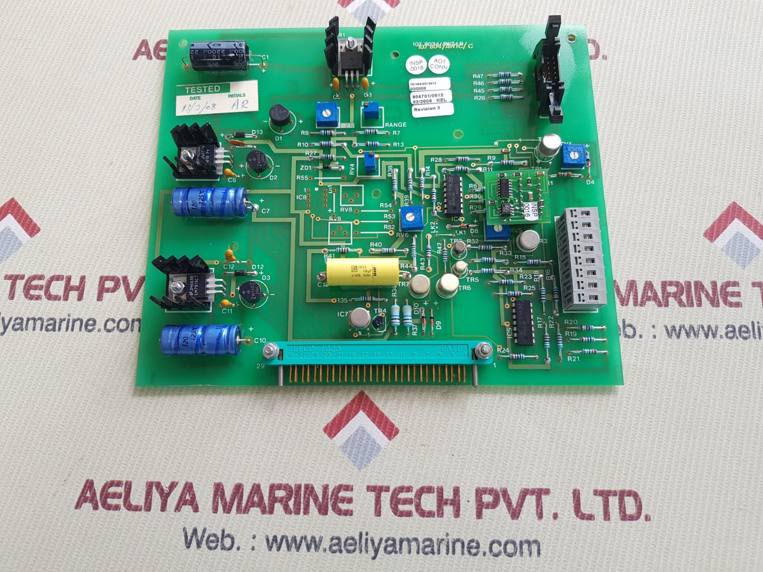 107 803.1/aw2/b pcb card 107 804/awis/c