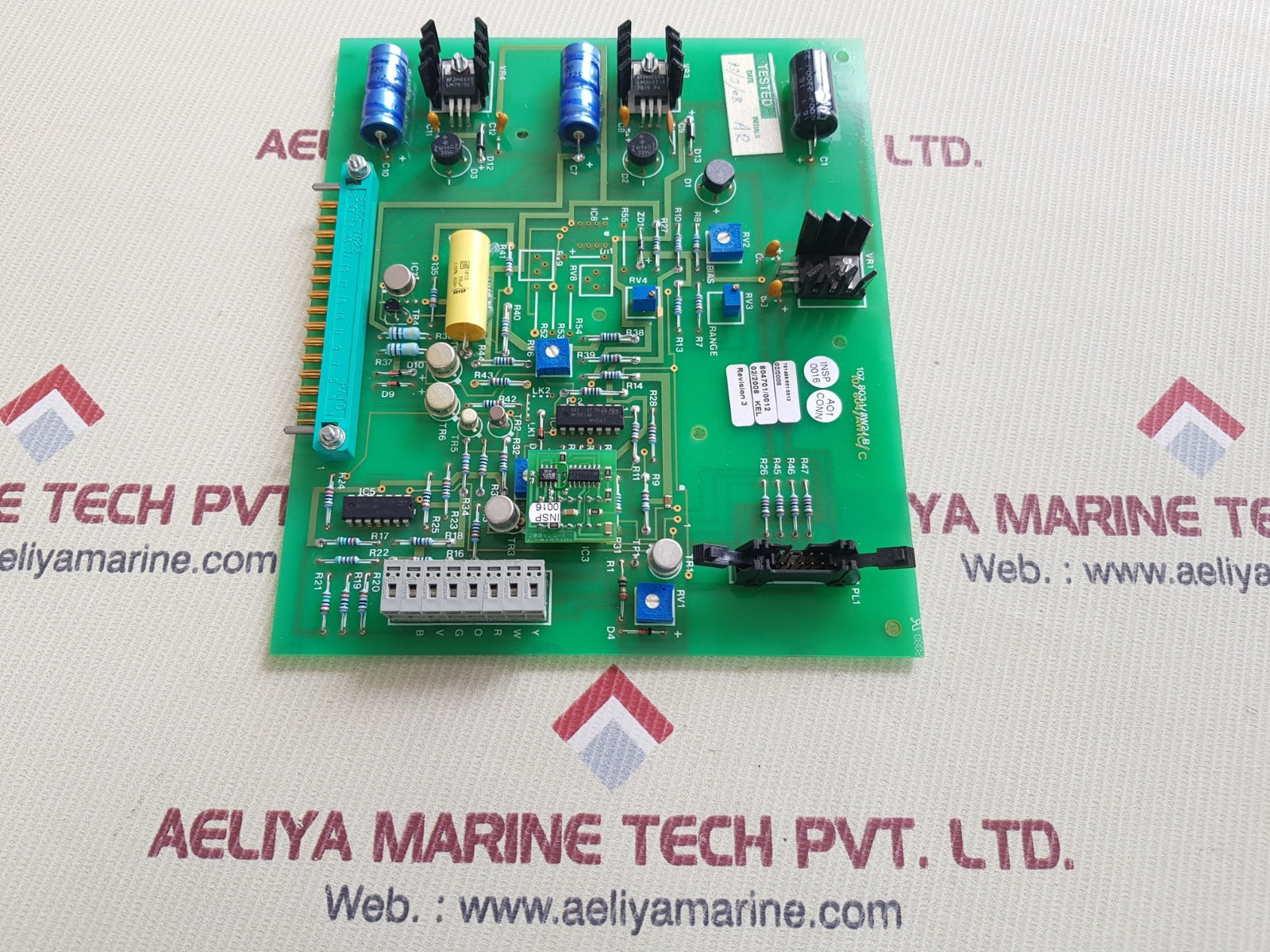 107 803.1/aw2/b pcb card 107 804/awis/c