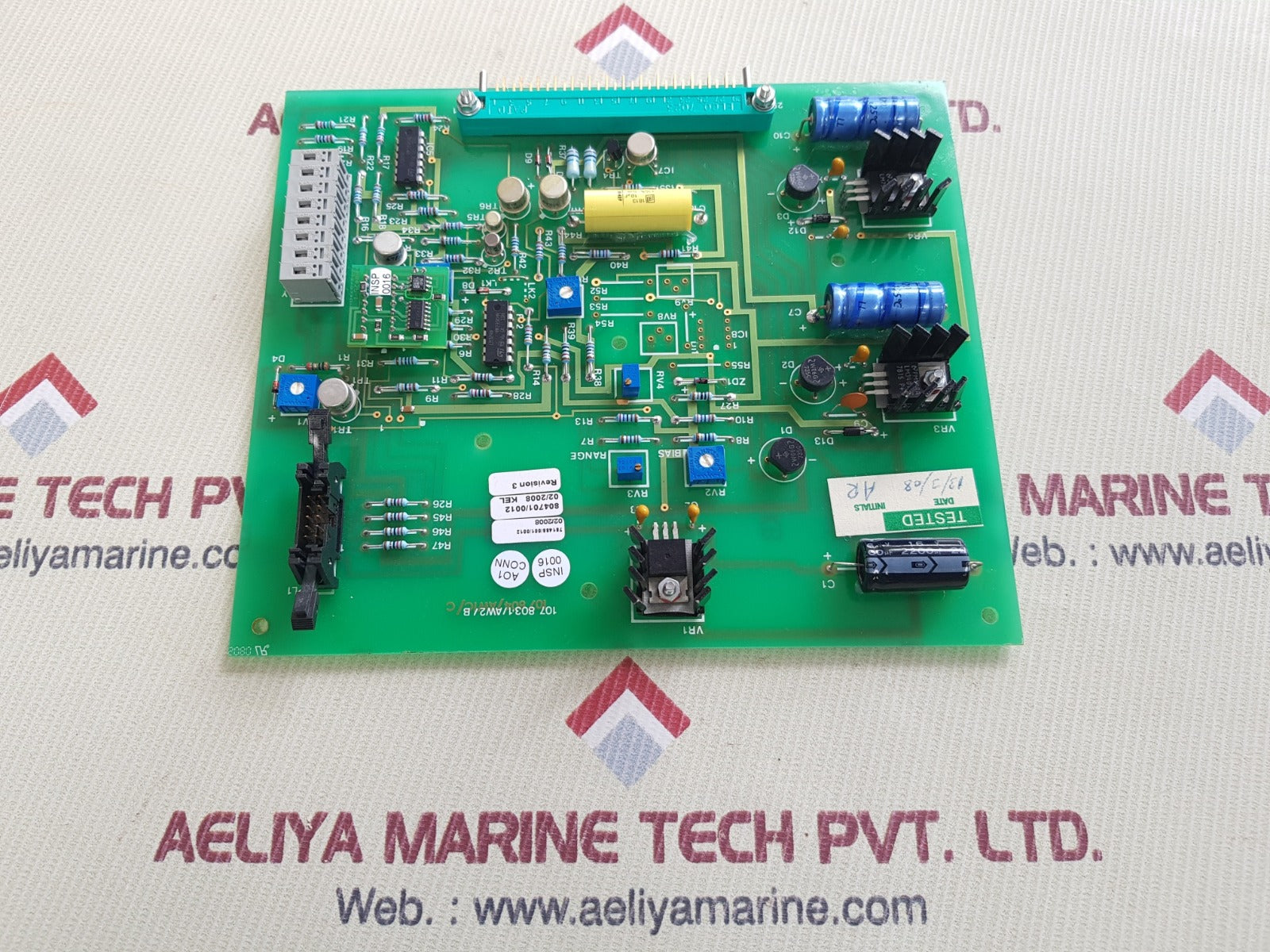 107 803.1/aw2/b pcb card 107 804/awis/c