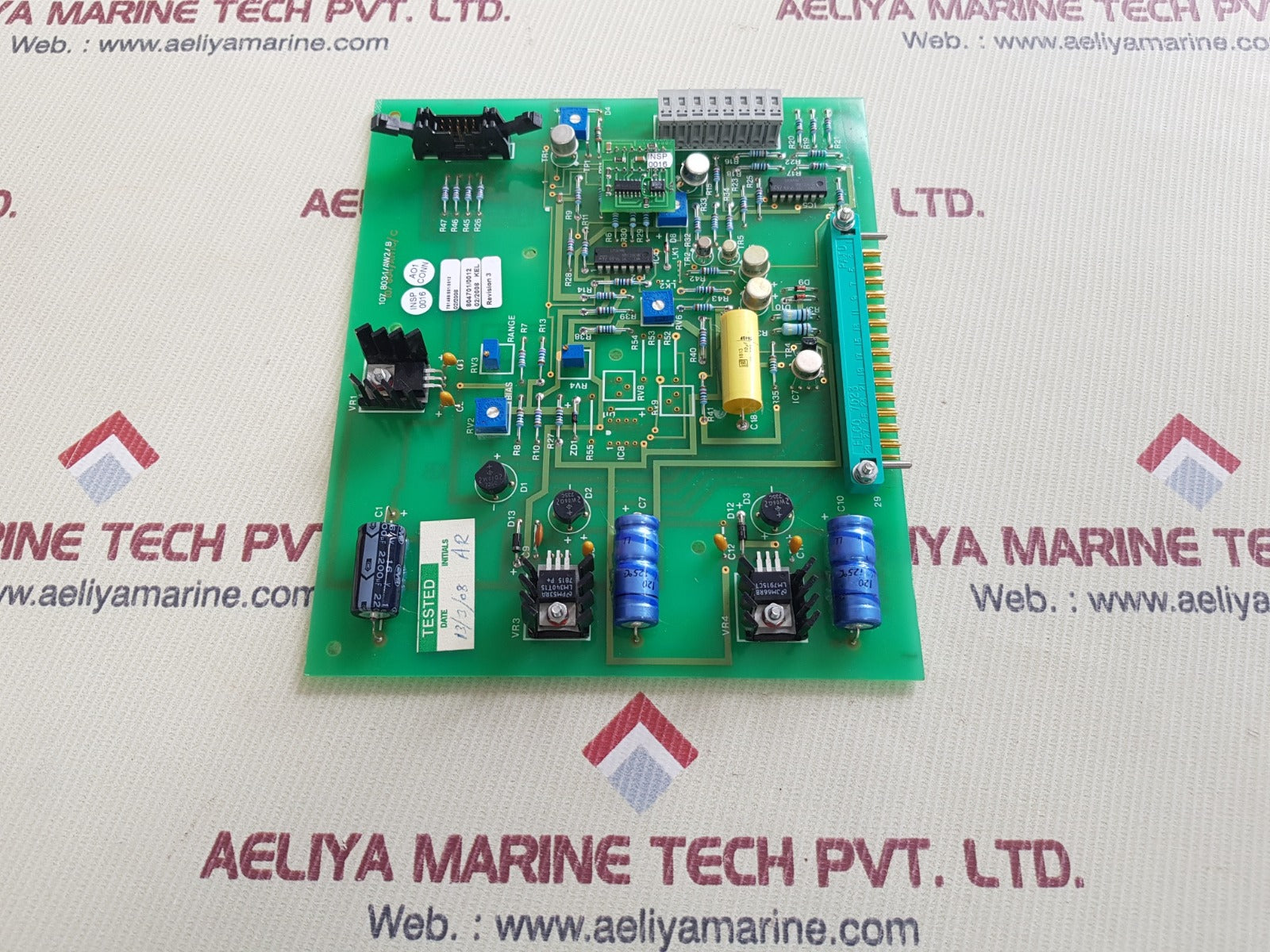 107 803.1/aw2/b pcb card 107 804/awis/c