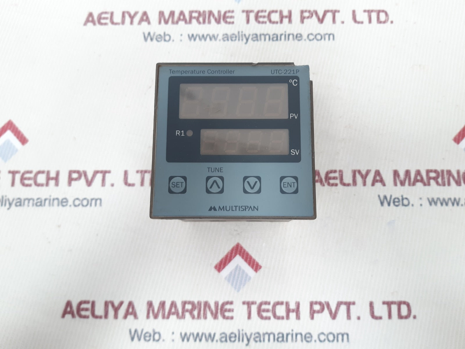 Multispan utc-221p temperature controller