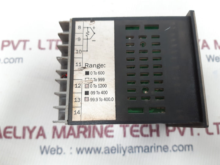 Multispan utc-221p temperature controller