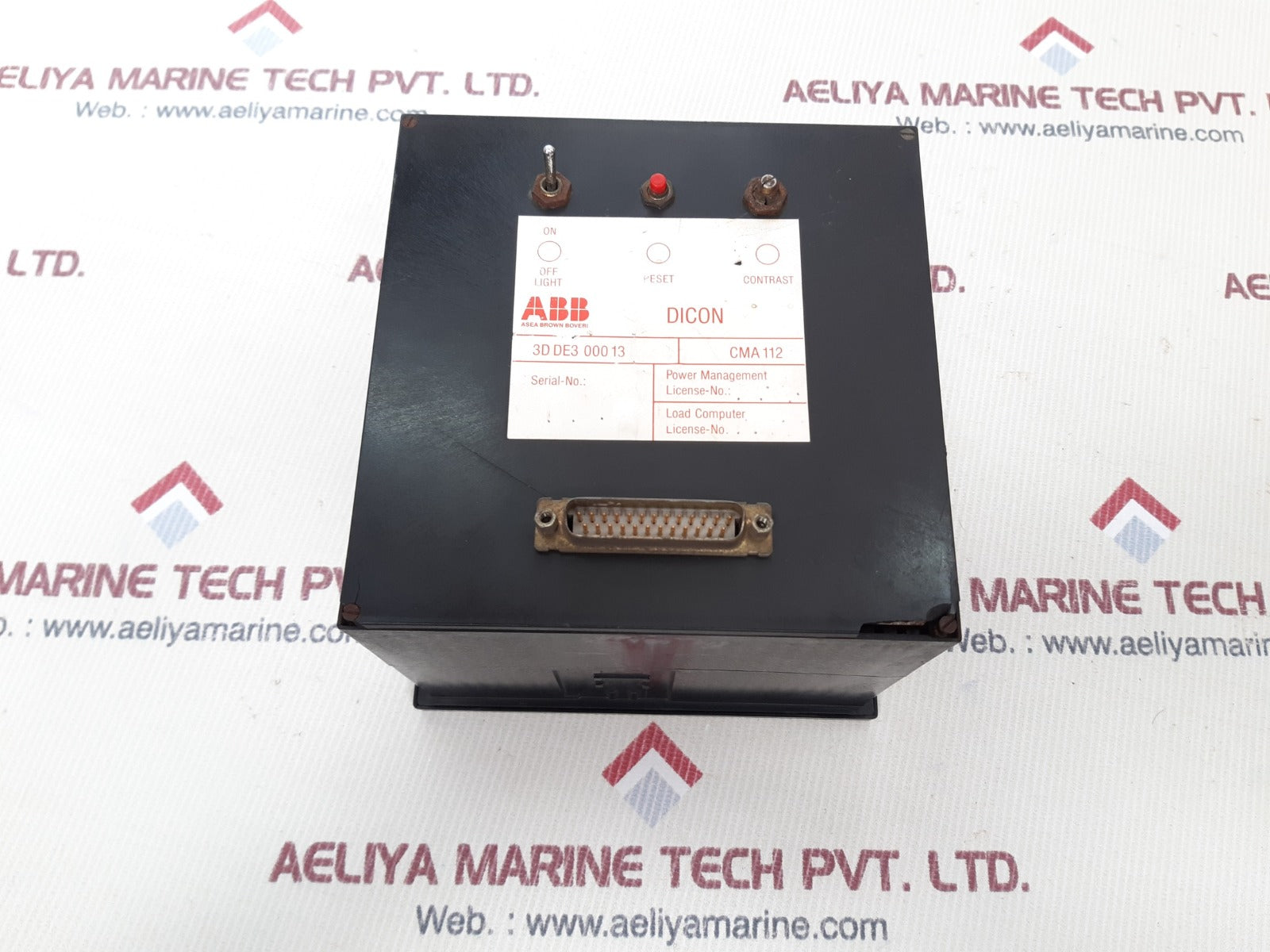Abb cma112 dicon 3dde3 00013 diesel control display unit