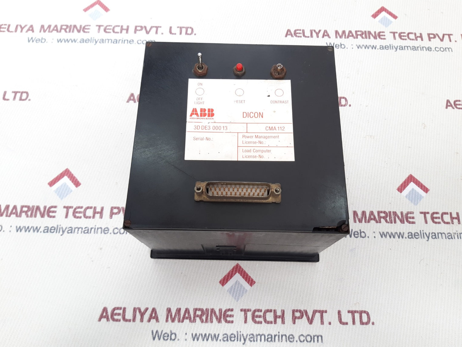 Abb cma112 dicon 3dde3 00013 diesel control display unit