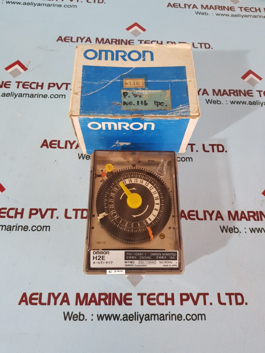 Omron h2e timer switch 100/110v 50/60hz