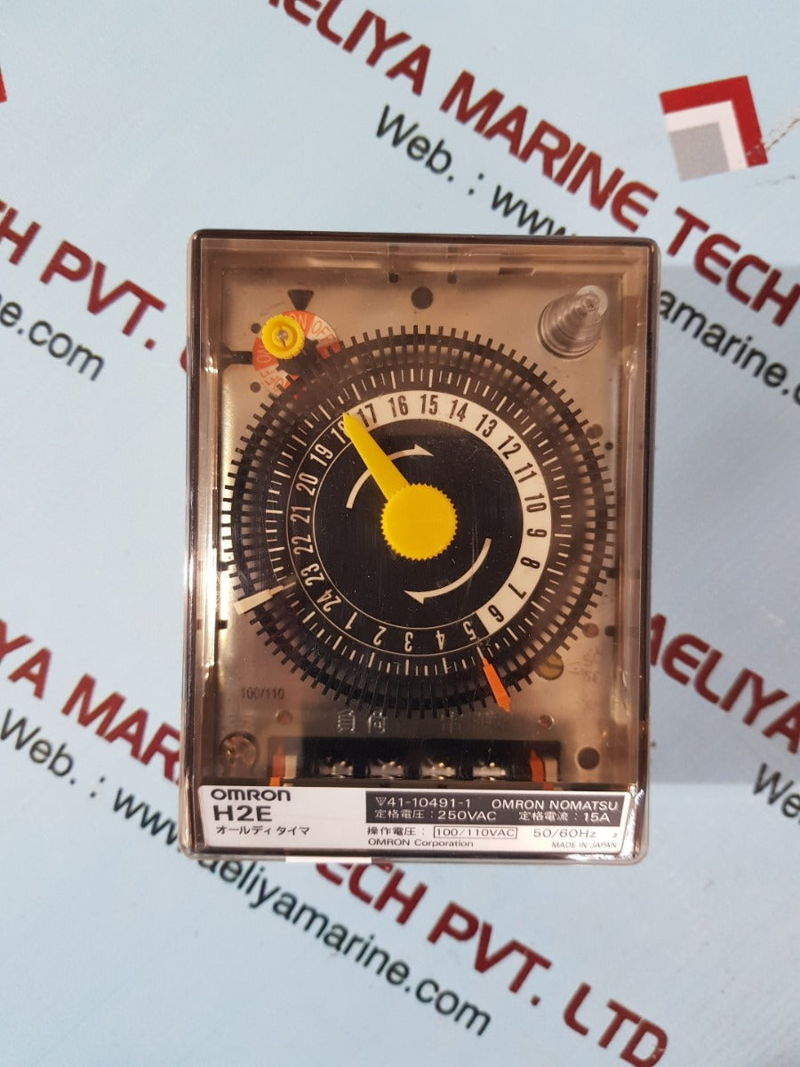 Omron h2e timer switch 100/110v 50/60hz