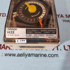 Omron h2e timer switch 100/110v 50/60hz