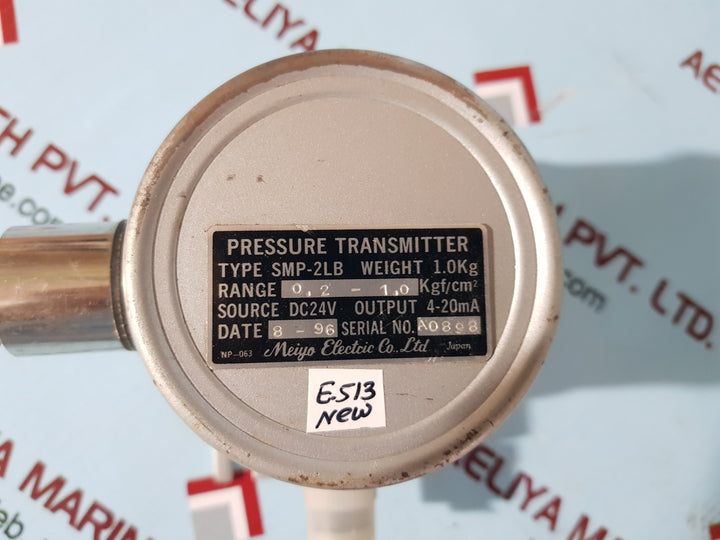 Meiyo electric smp-2lb pressure transmitter 0.2-1.0 kgf/cm2