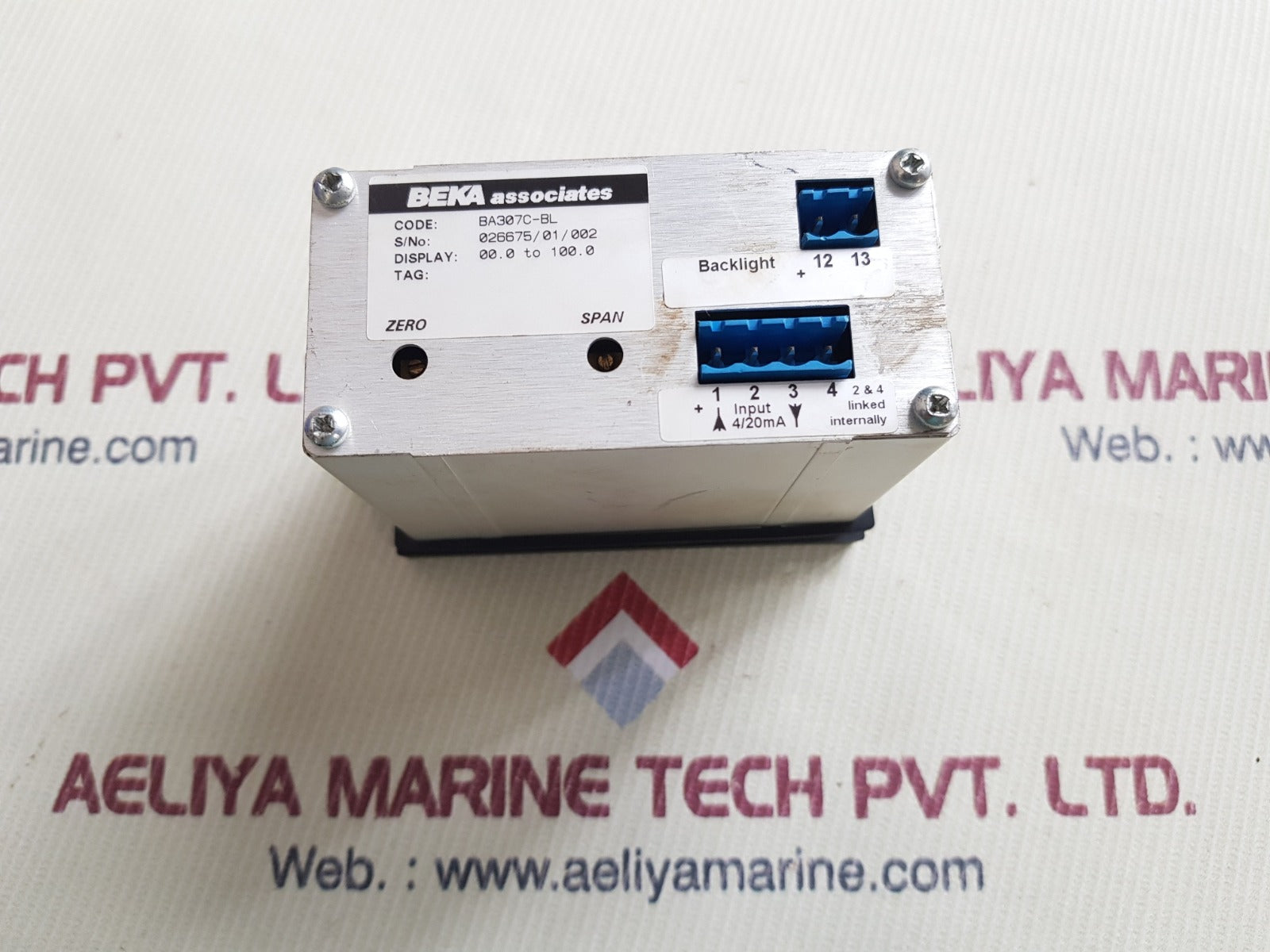 Beka associates ba307c 3 1/2 digit indicator