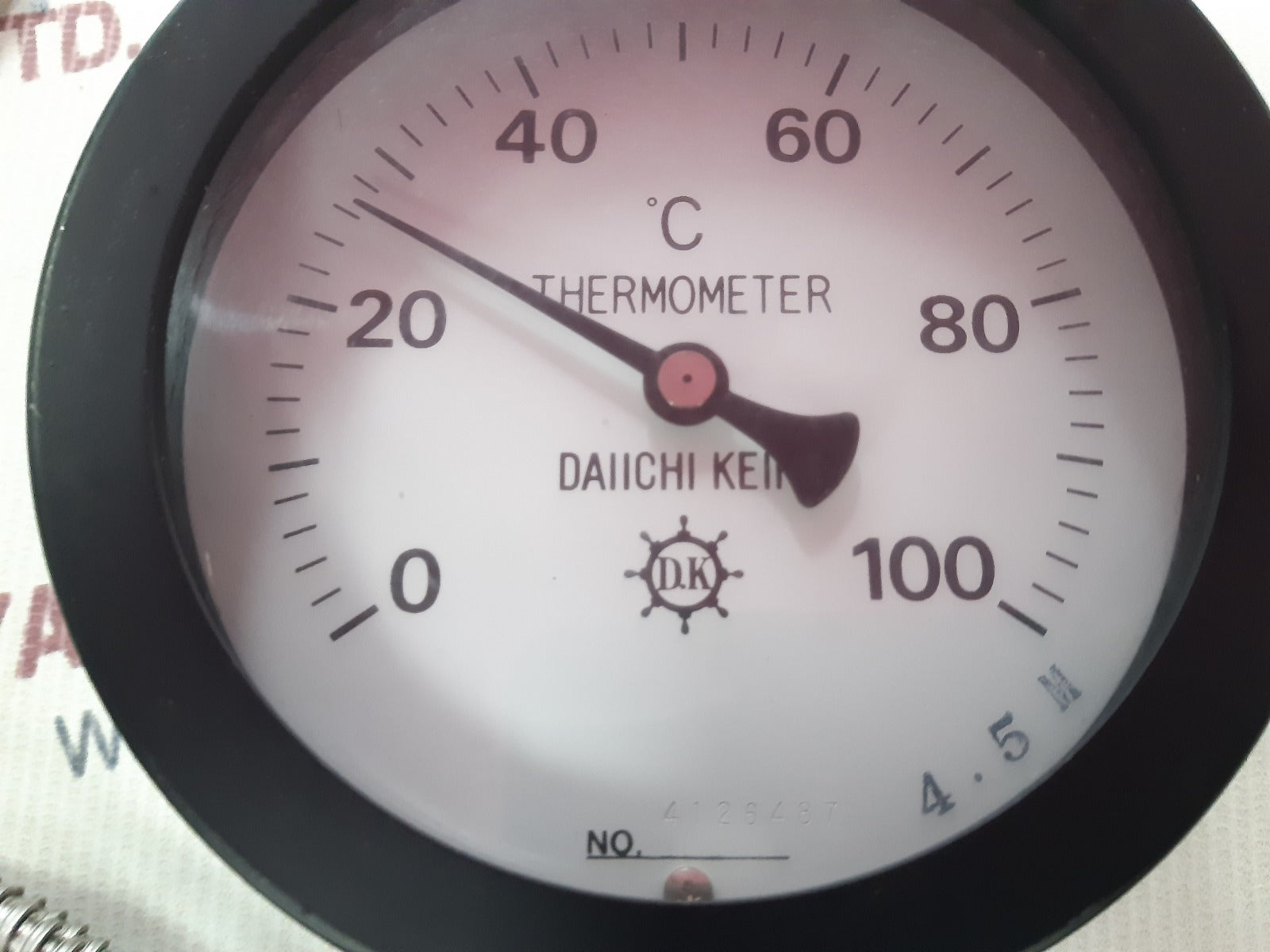 Daiichi keiki thermometer 0-100 ºc