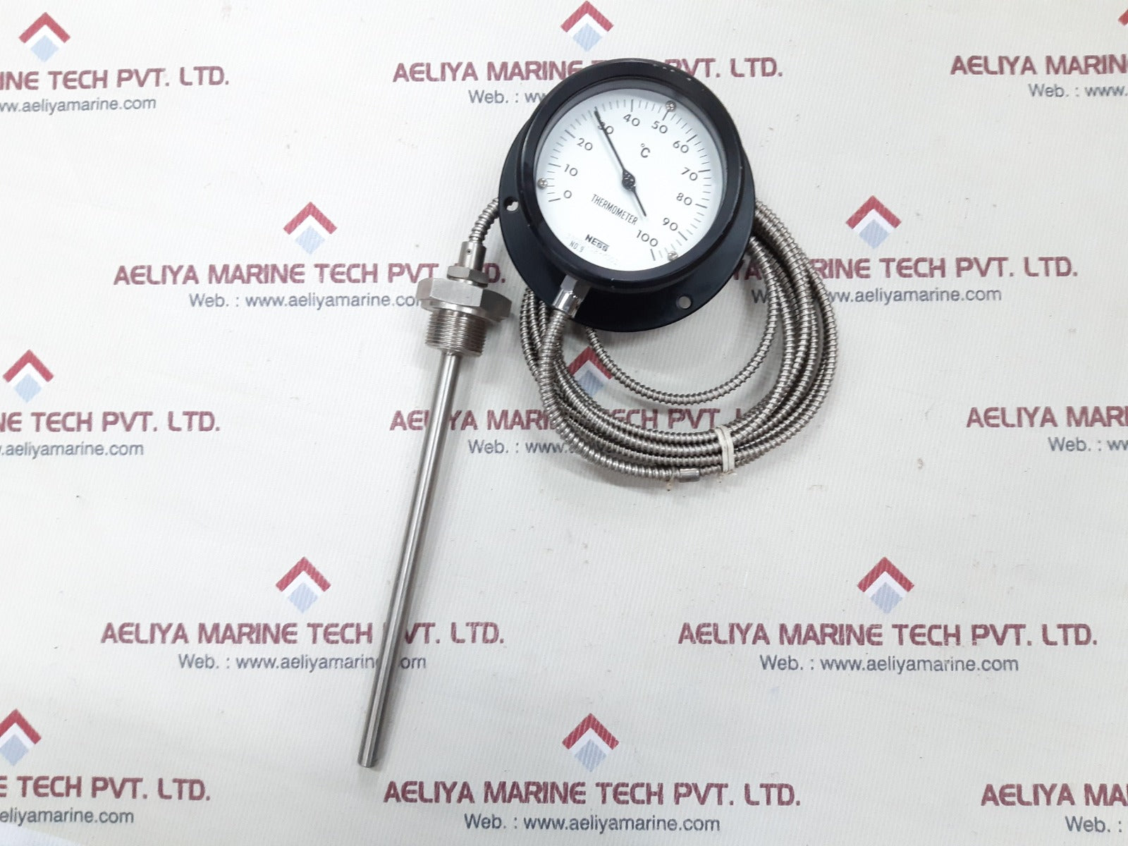 Ness tus-2s-s thermometer capillar 4m
