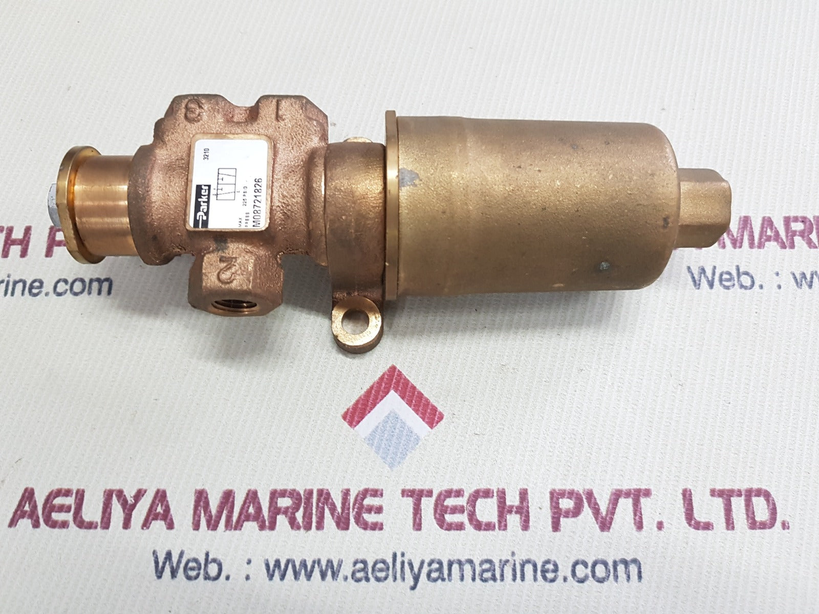 Parker m08721826 bronze threaded manual valve