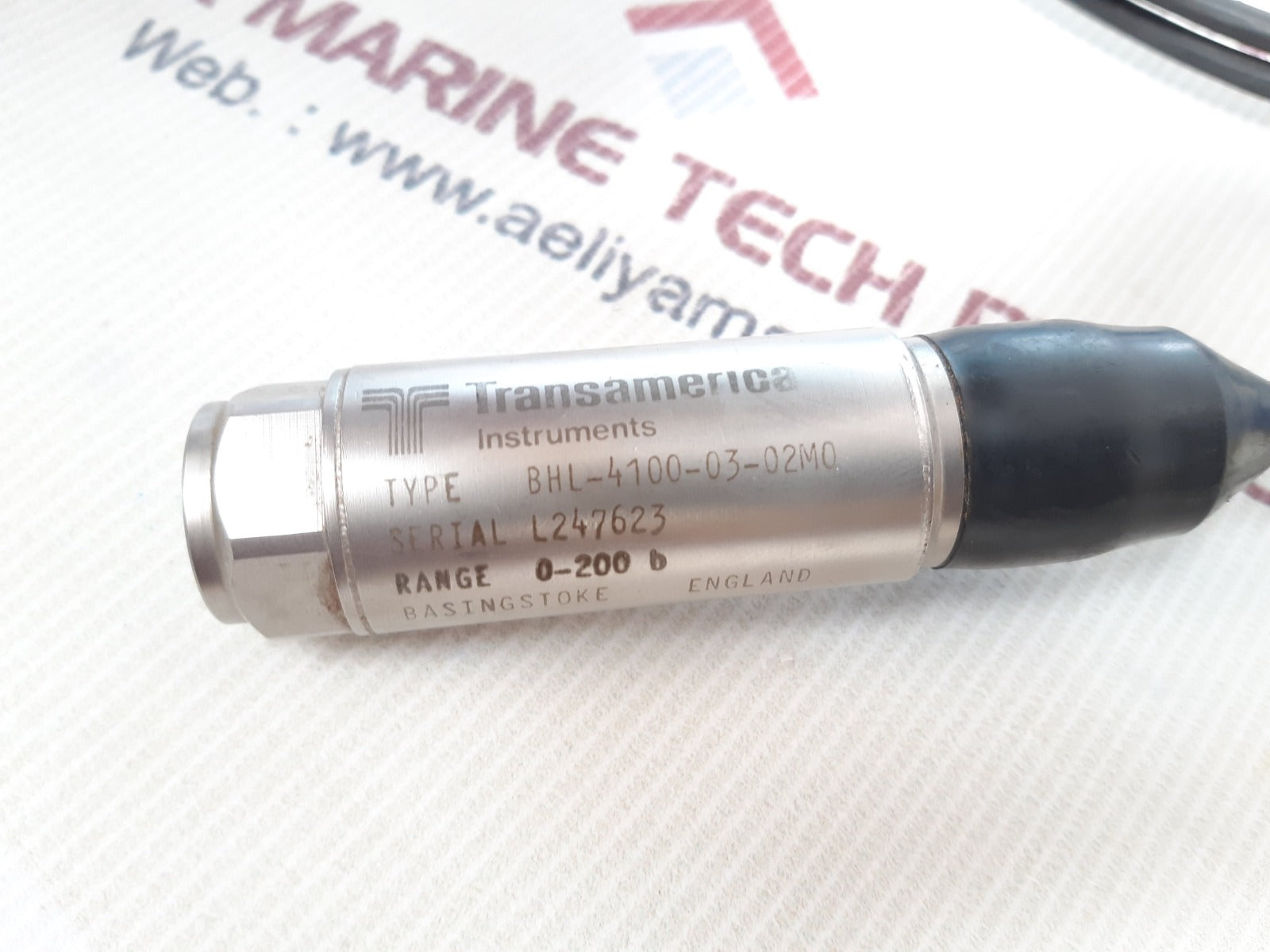 Transamerica bhl-4100-03-02m0 pressure transducer