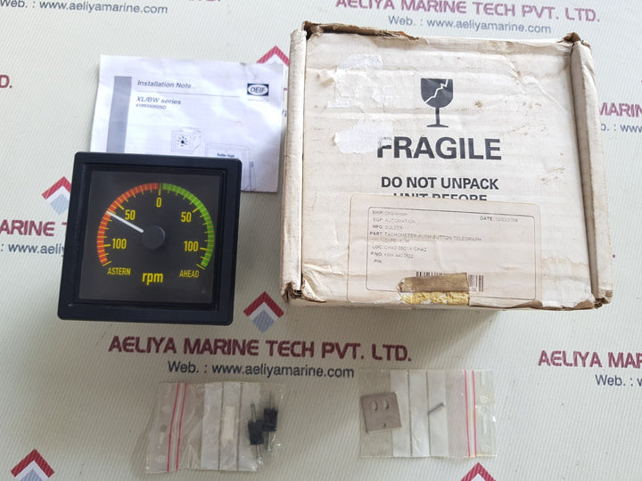 Deif xl96 rpm meter