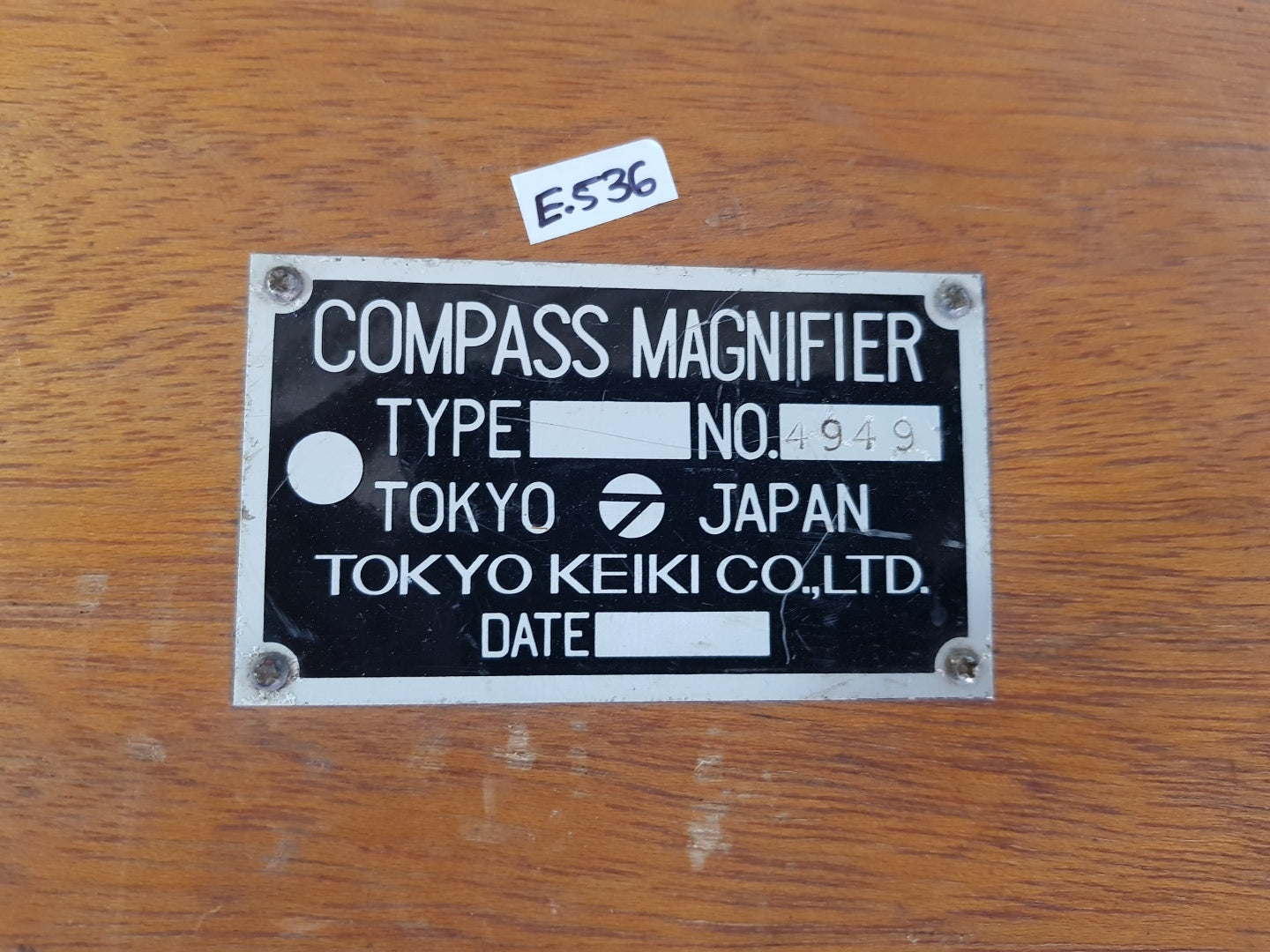 Tokyo Keiki compass magnifier