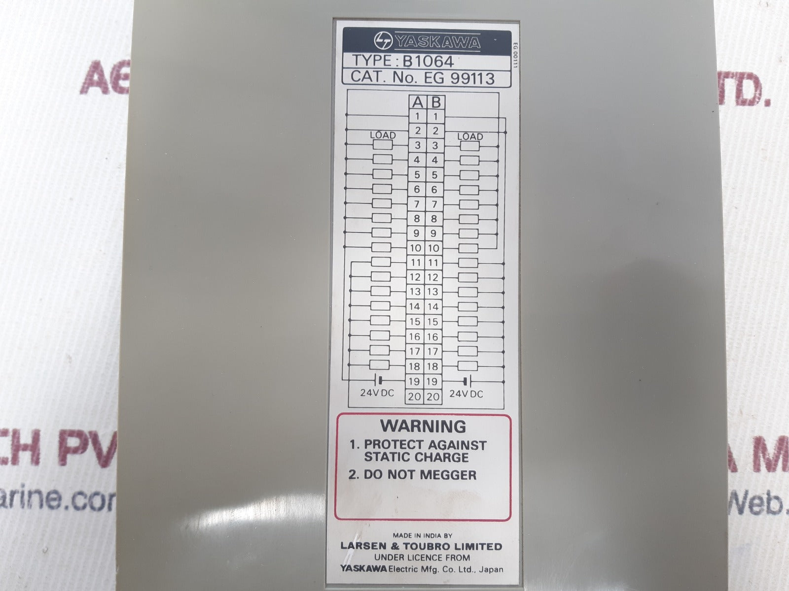 Yaskawa b1064 i/o module