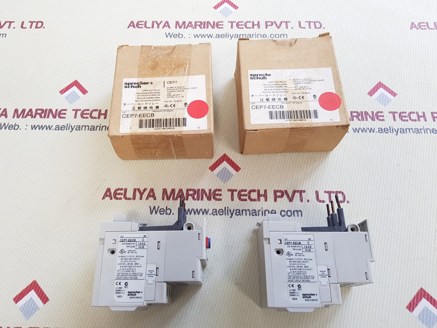 Sprecher cep7-eecb overload relay ser c