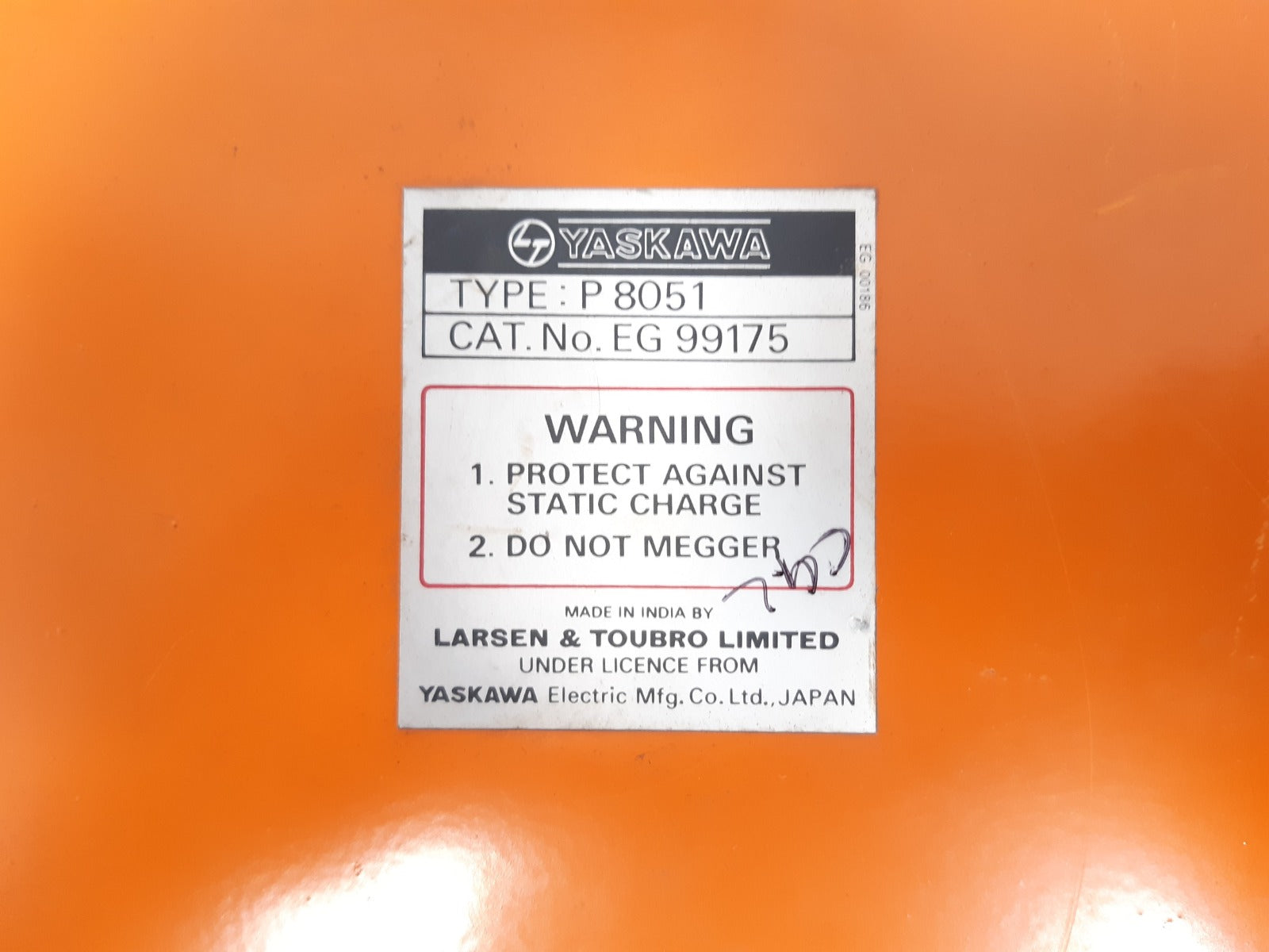 Yaskawa p8051 power supply