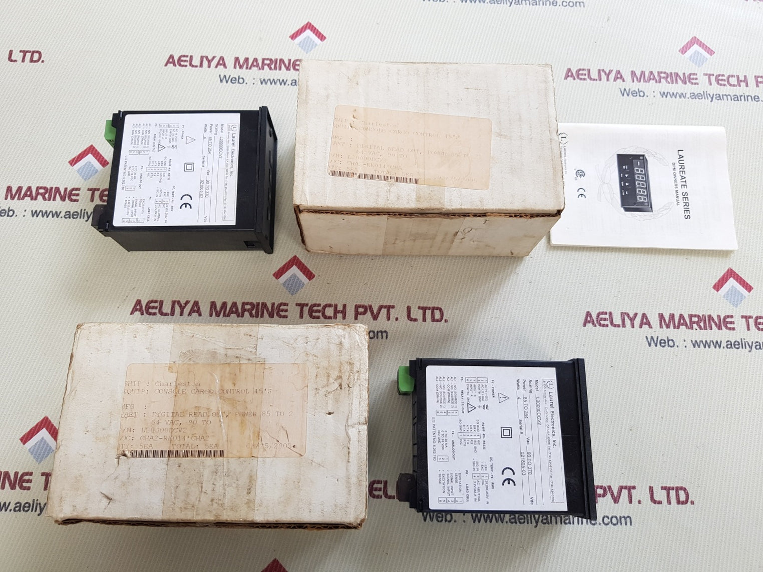 Laurel l20000dcv2 digital panel meter 4watt