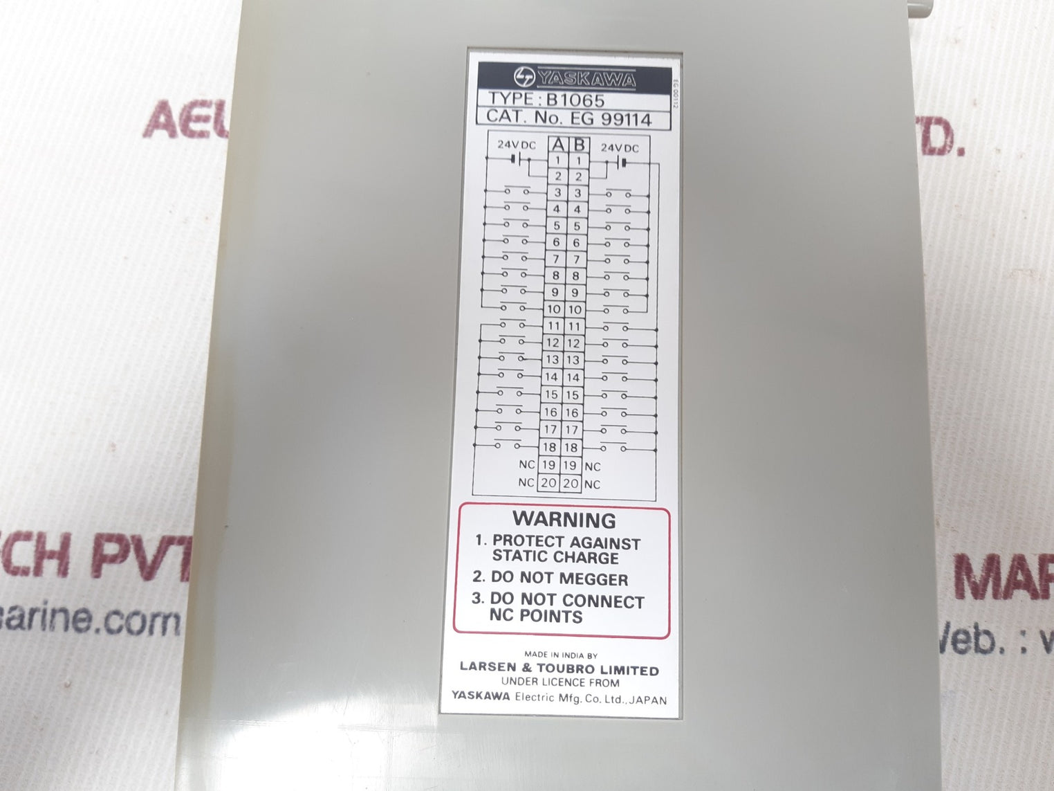 Yaskawa b1065 input module