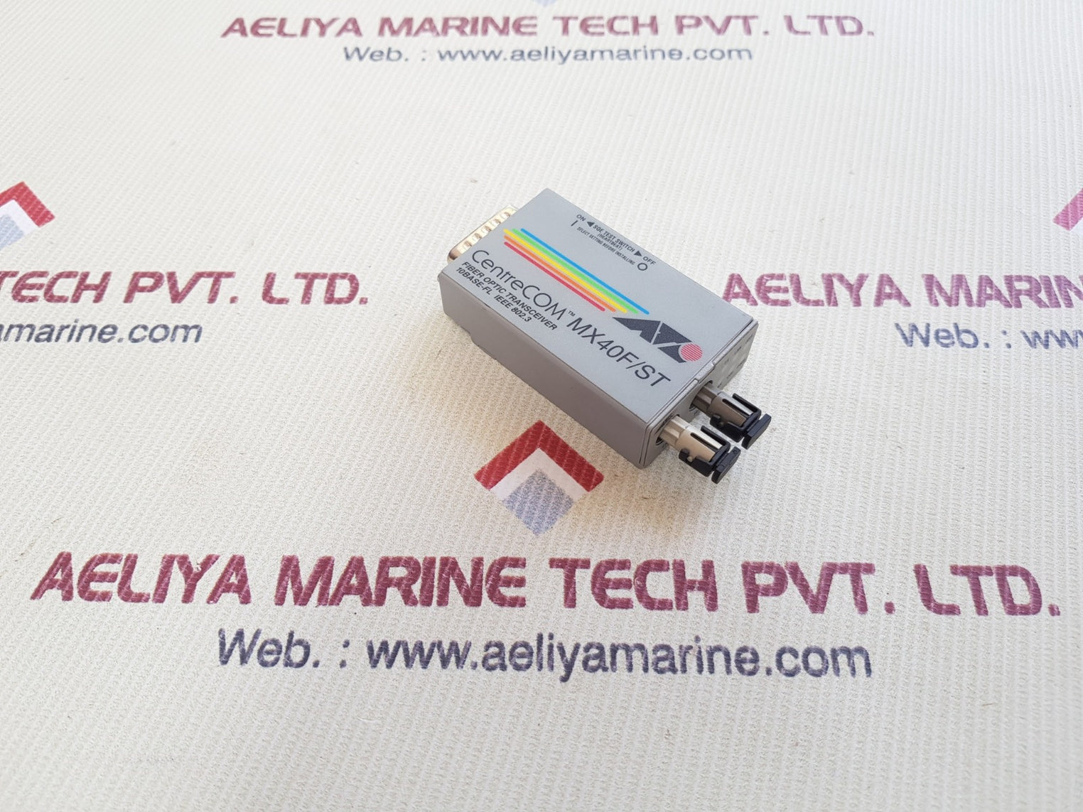 Allied telesyn at-mx40f/st optic transceiver