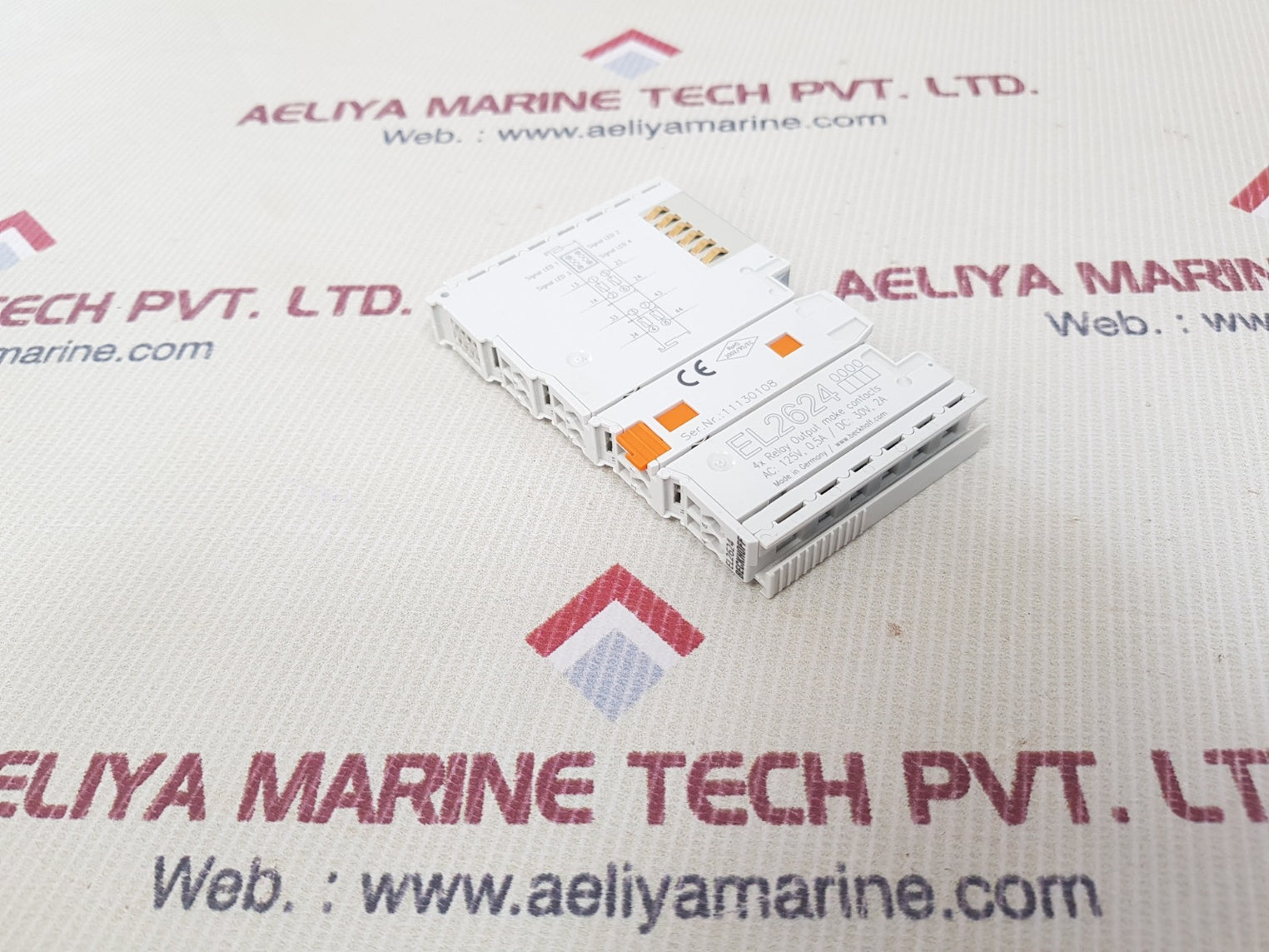Beckhoff el2624 4x relay output module