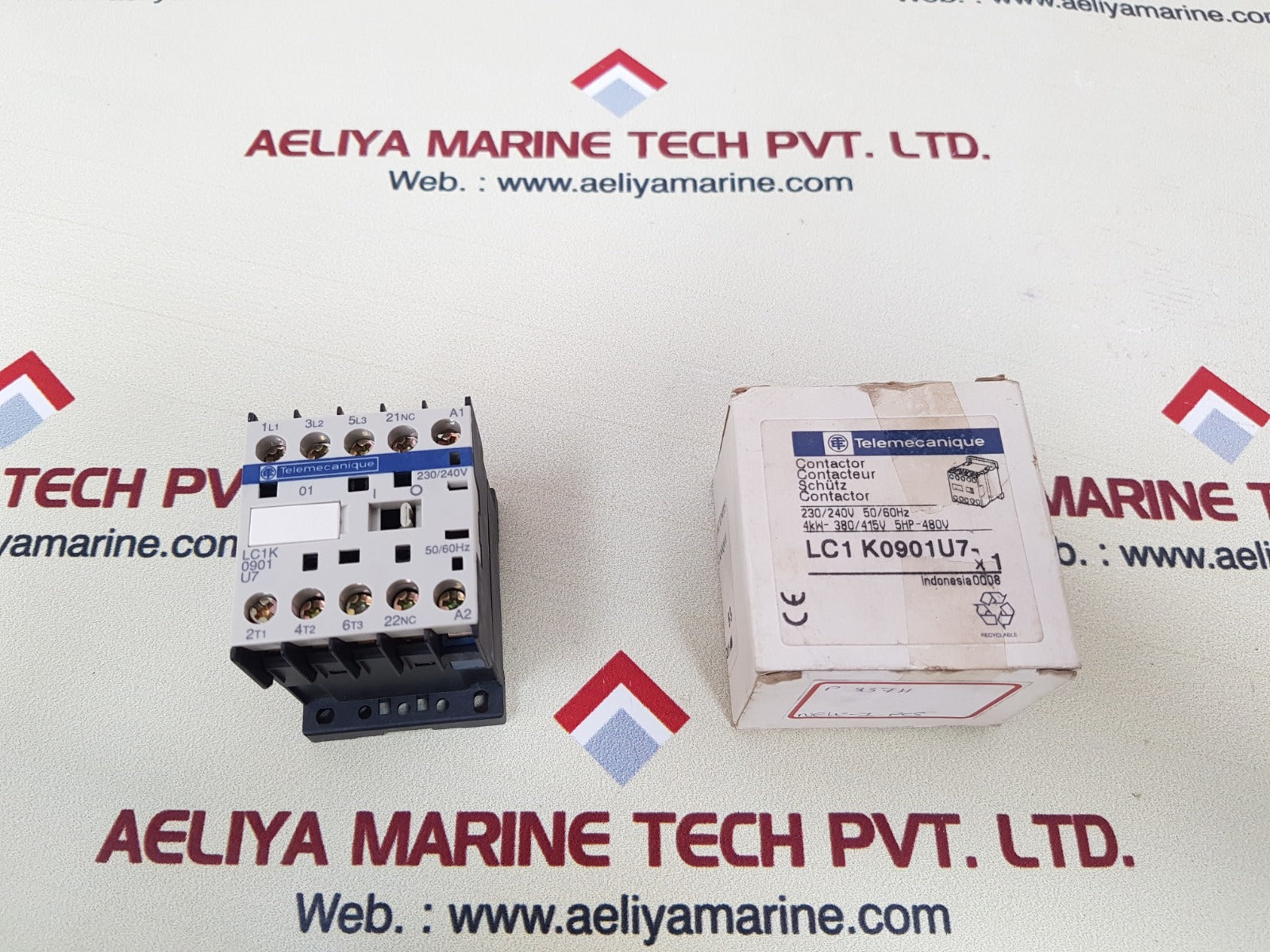Telemecanique lc1k0901u7 contactor 230/240v 50/60hz
