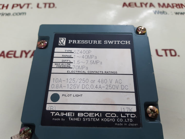 Taihei sz400p pressure switch