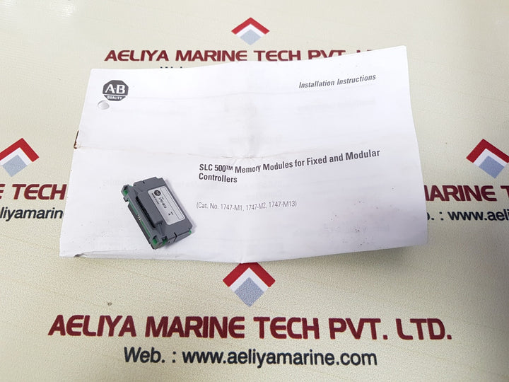 Allen bradley 1747-m13 slc 500 memory module