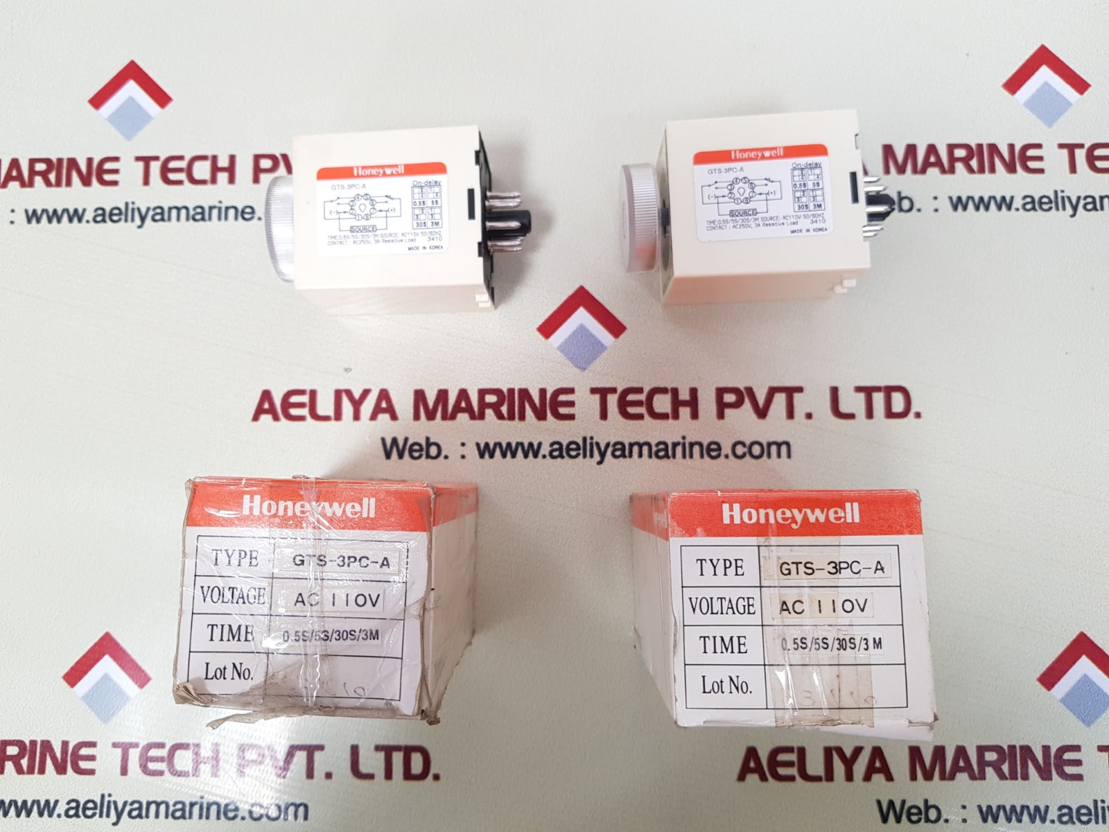 Honeywell gts-3pc-a time delay relay