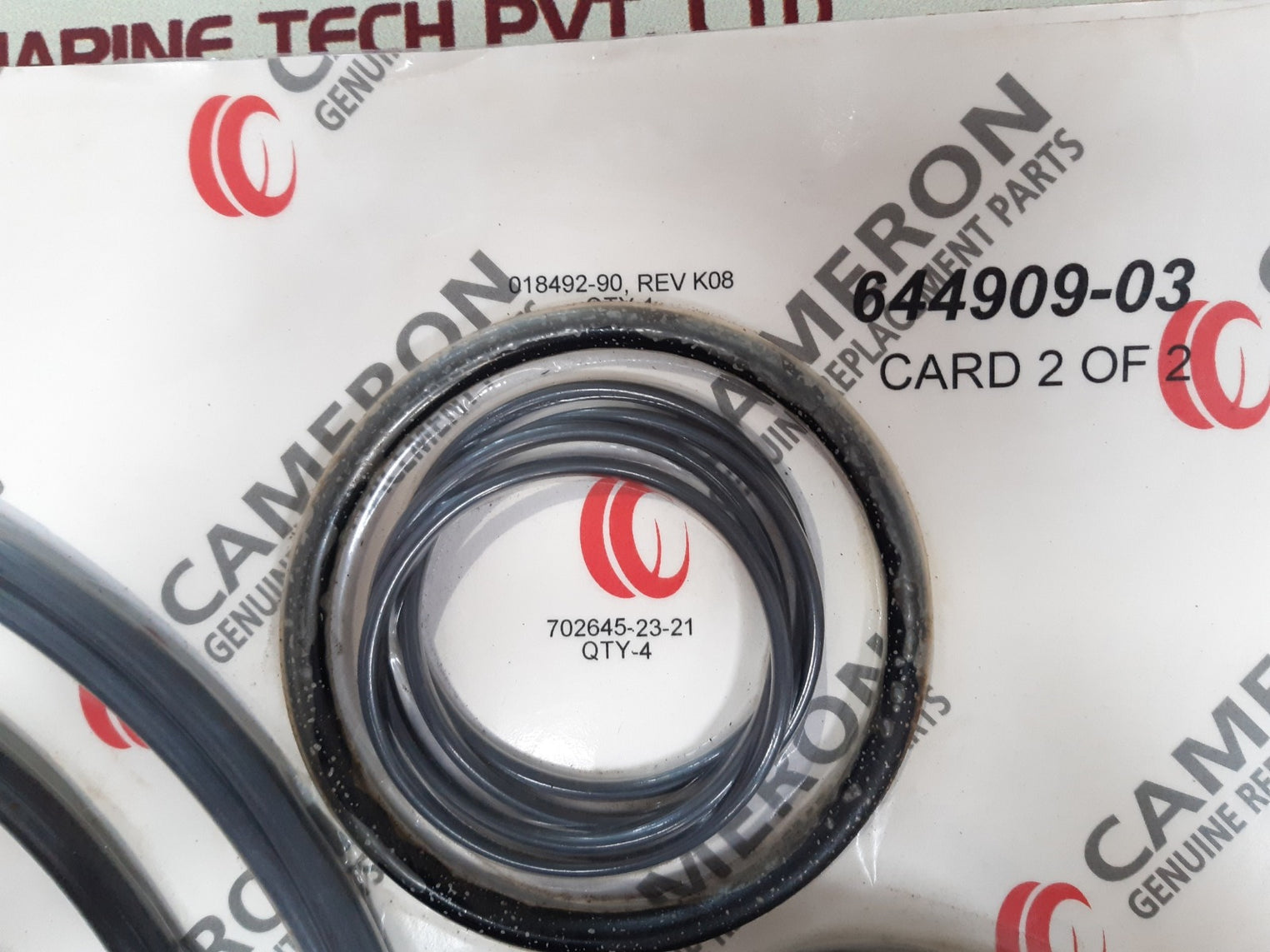 Cameron 644909-03 rebuild kit new