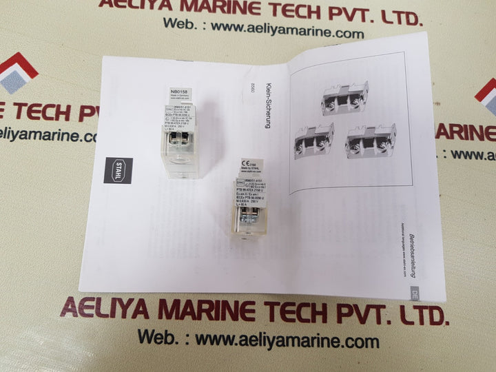 Set of 8x stahl 8560/51-4151 fuse