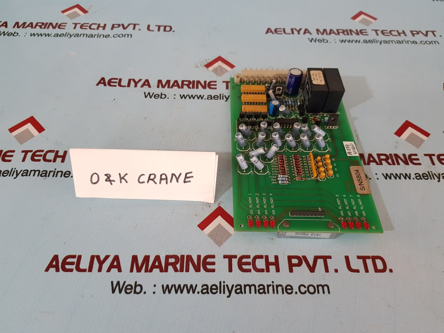 O&k cranes smk 02 PCB card is 92.05.2