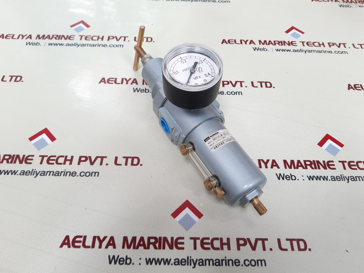 Parker kuroda b012lw-03-g precision air filter regulator