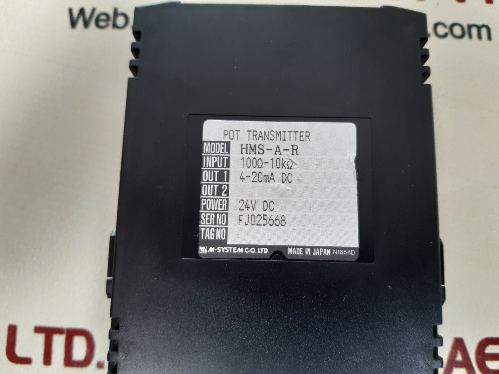 M.system hms-a-r pot transmitter