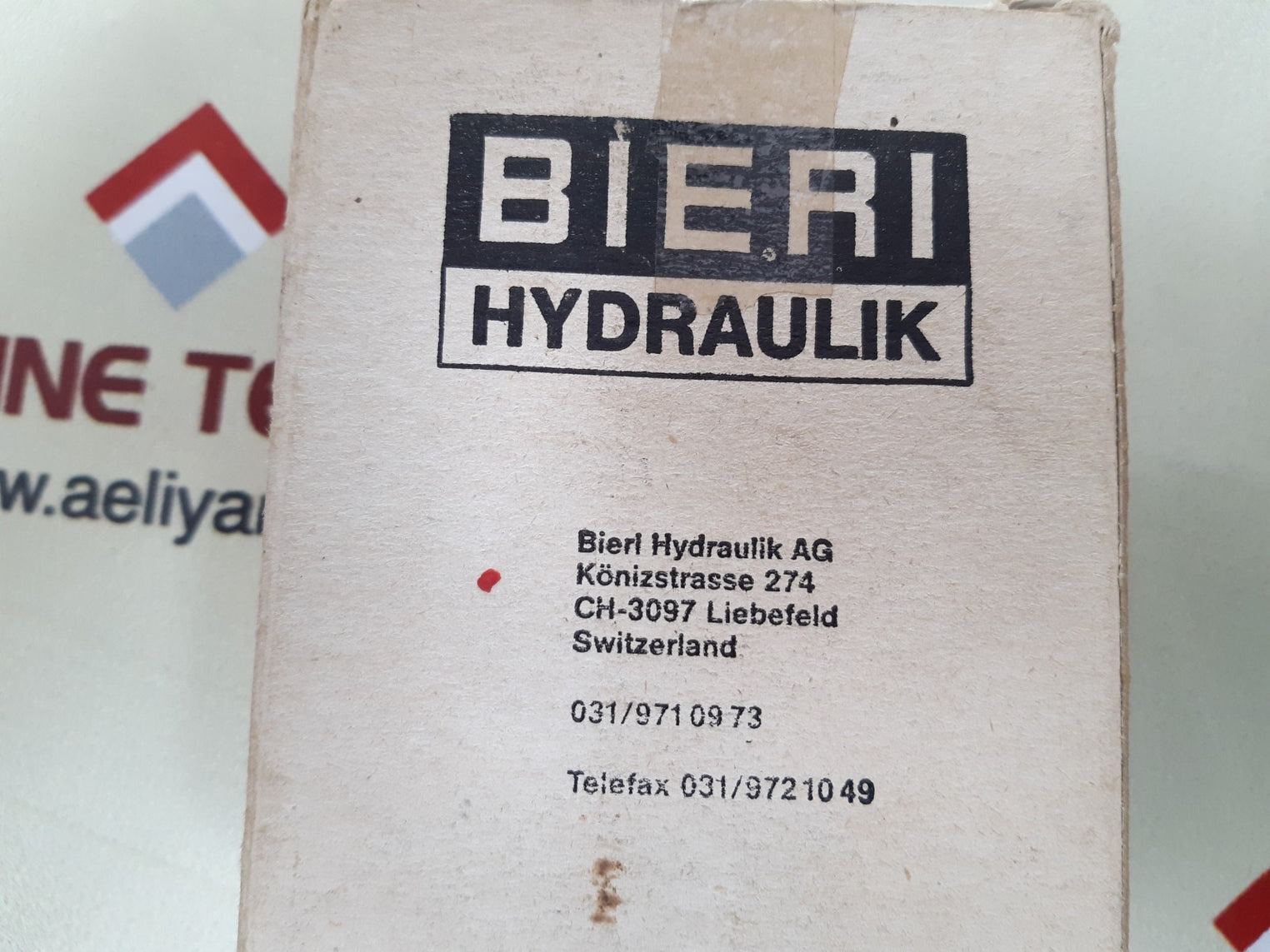 Bieri Hydraulics Dv7.1000.33100 Pressure Switch