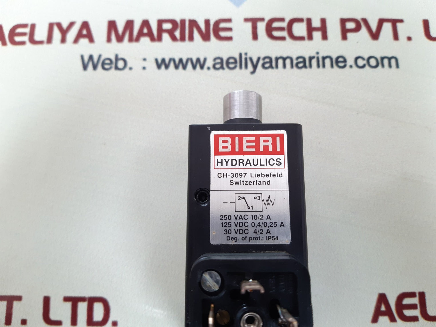 Bieri Hydraulics Dv7.1000.33100 Pressure Switch