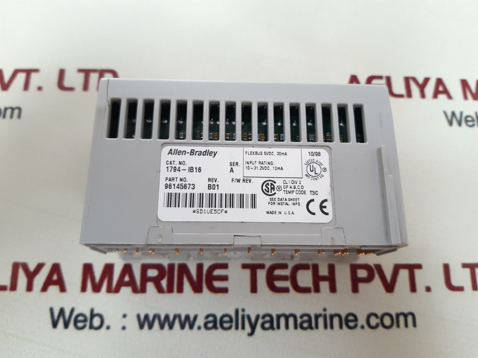 Allen-bradley 1794-ib16 flex i/o input module 96145673