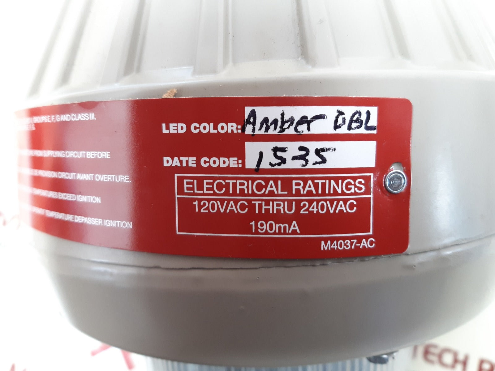 Tomar 3124xl explosion proof power led