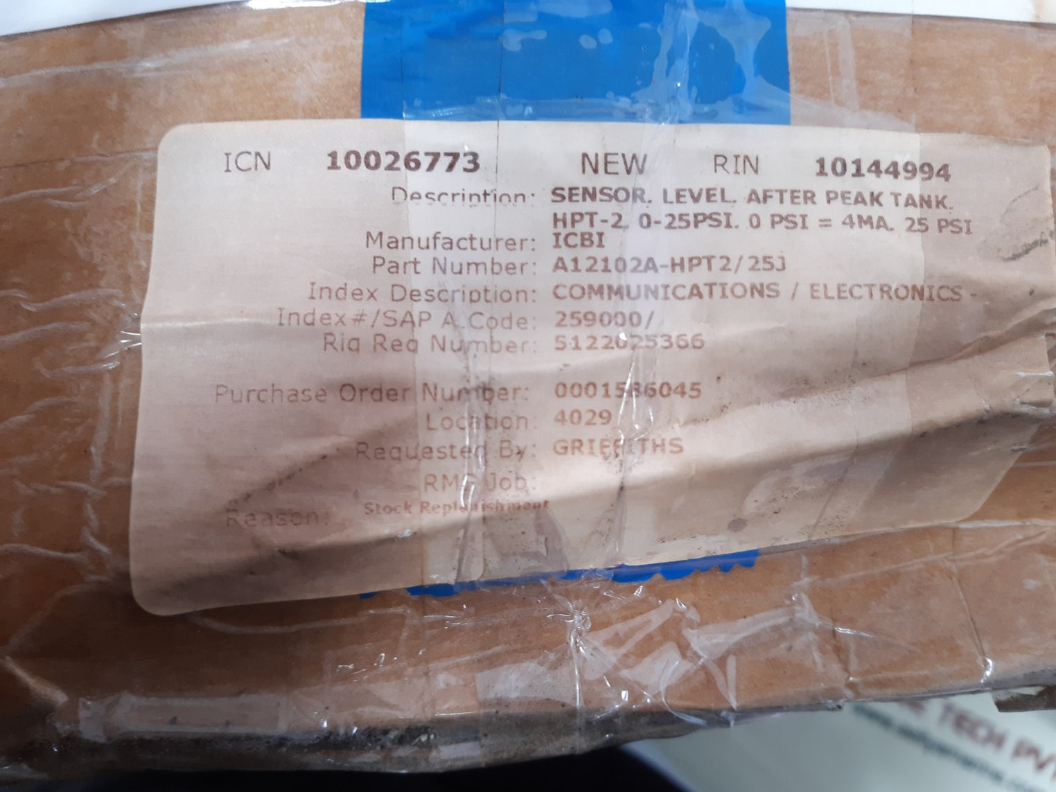 Bergan a12129b-hpt2/30#-j guard level