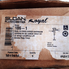 Sloan 186-1 w/ set screw sweat kit