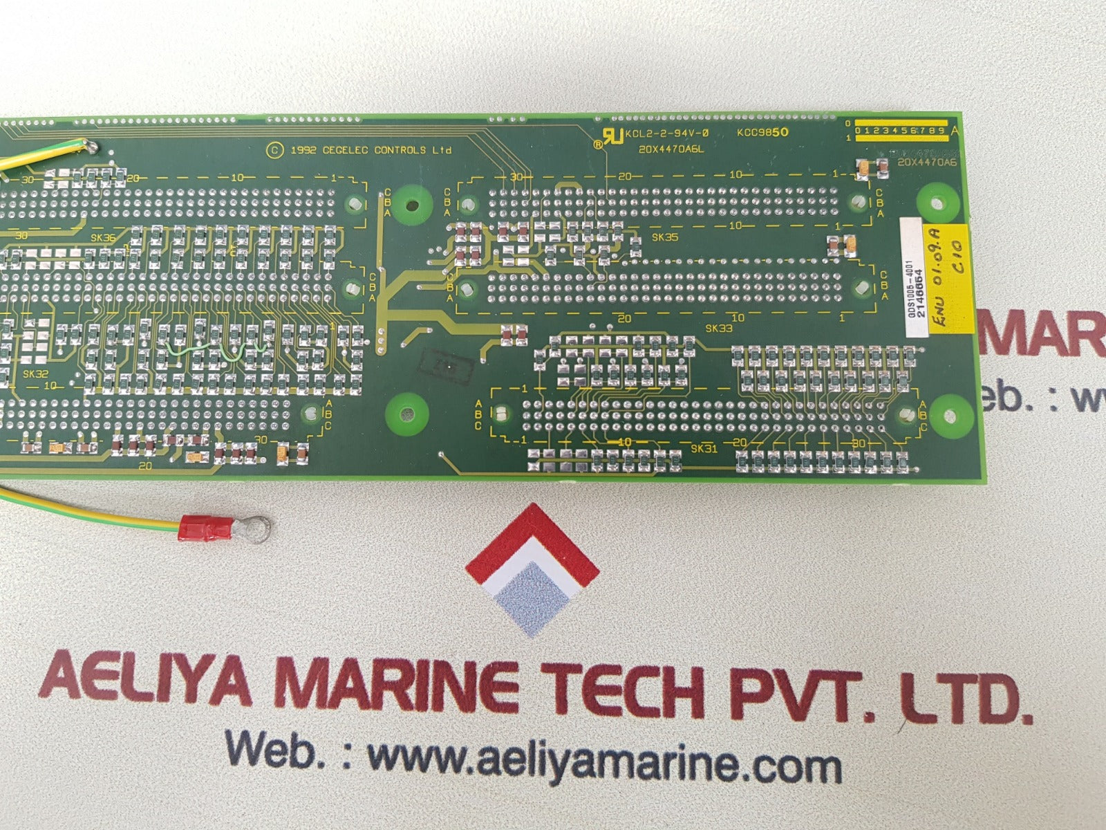 Cegelec 20x4470a6l pcb card