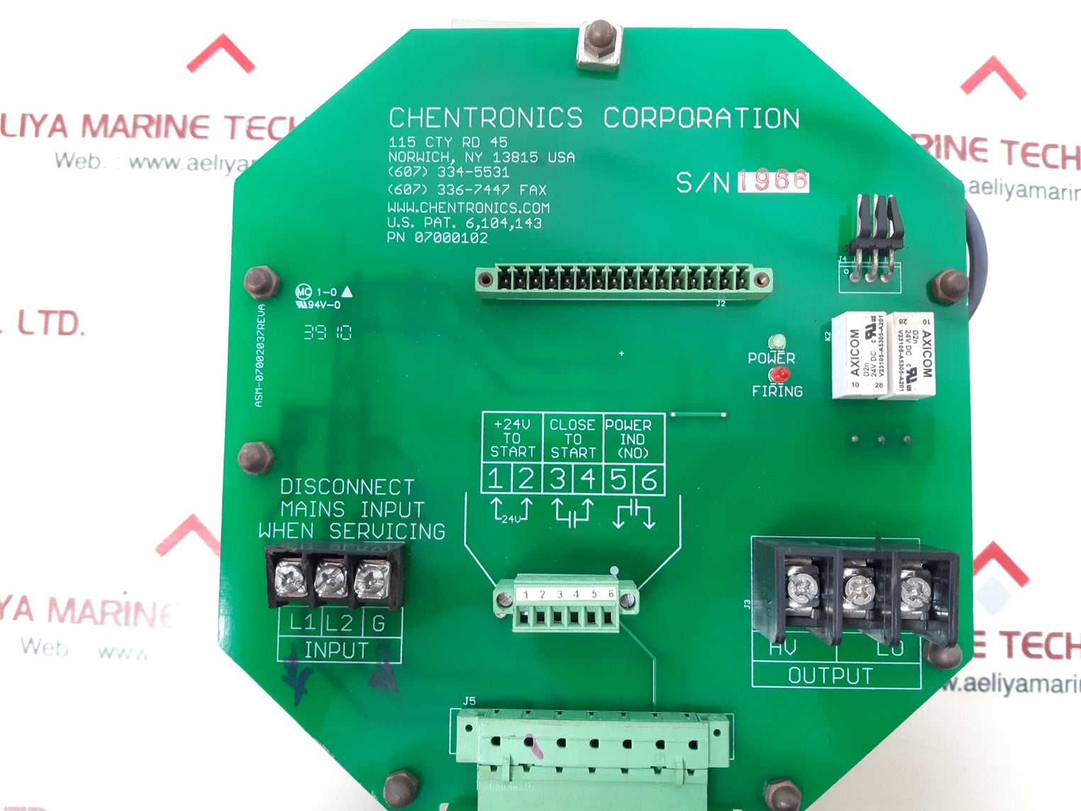Chentronics 6,104,143
