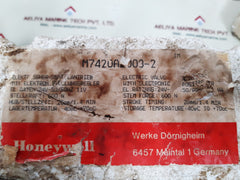 Honeywell m7420a1009-2 electric valve actuator