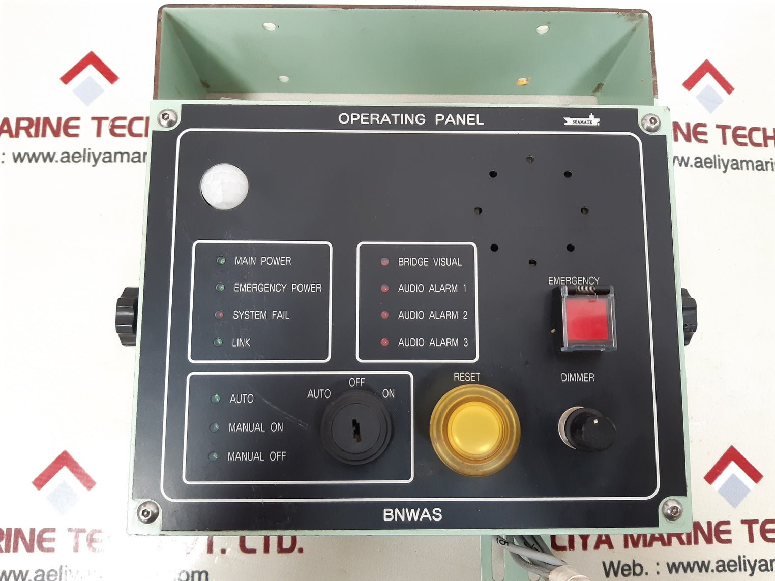 Seamate bnwas operating panel