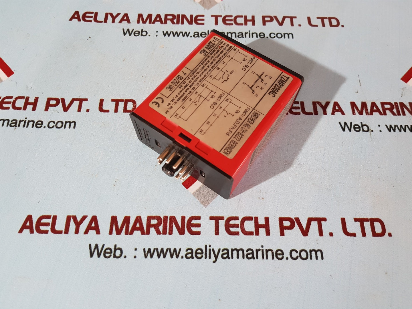 Bircher tzmp230ac time delay relay