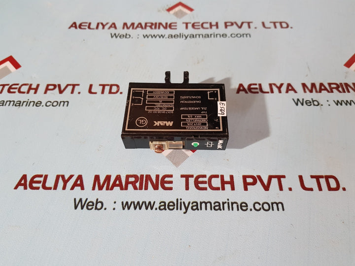 Mak 9.01.7-91.08.00-02 Plug In Relay 50W/24V